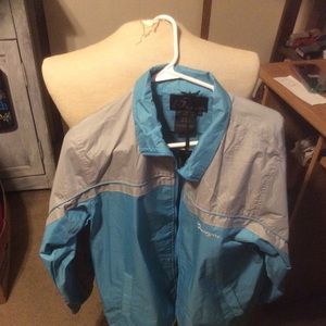 NWT is Apparel size large windbreaker jacket